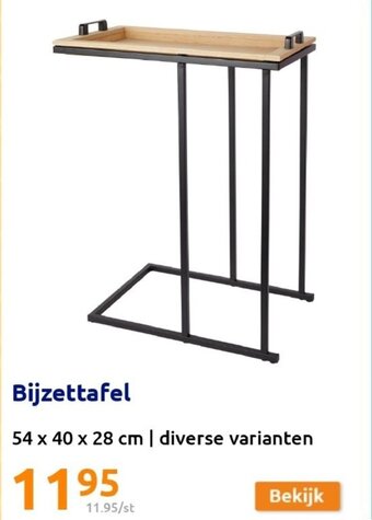Action Bijzettafel 54x40x28CM aanbieding