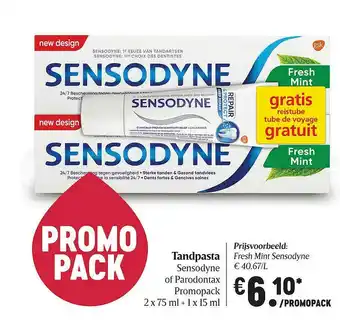 Tandpasta Sensodyne Of Parodontax