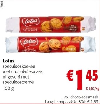 Colruyt Lotus aanbieding