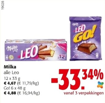 Colruyt Milka aanbieding