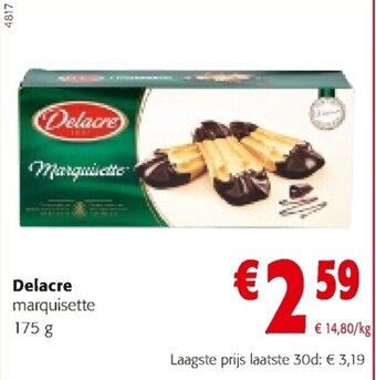 Colruyt Delacre marquisette aanbieding