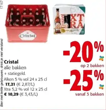 Colruyt Cristal Alken, Xtra aanbieding