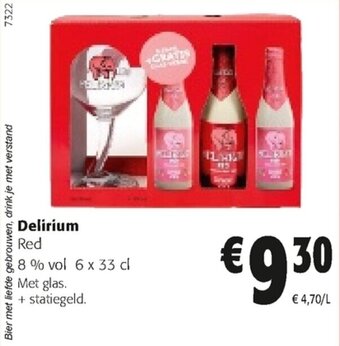 Colruyt Delirium Red aanbieding