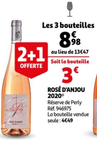 Auchan Rose D'Anjou 2020 aanbieding