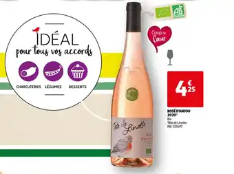 Auchan Bio Rose D'Anjou 2020 aanbieding