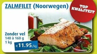 Zalmfilet zonder vel