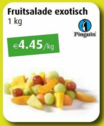 Aronde Fruitsalade exotisch aanbieding