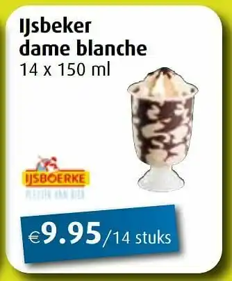 Ijsbeker dame blanche