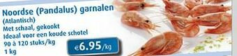Aronde Noordse pandalus garnalen aanbieding