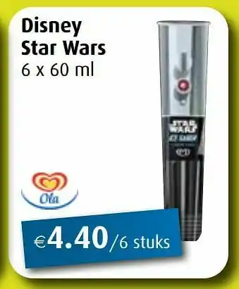 Aronde Disney star wars aanbieding