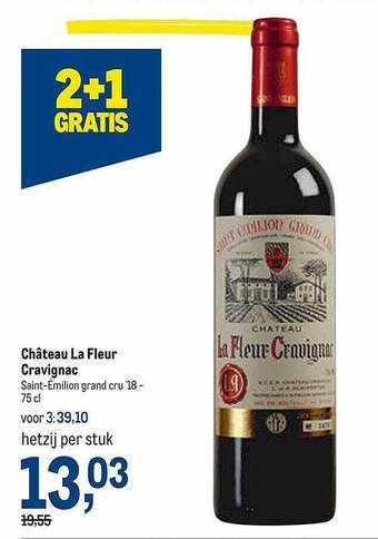 Makro Château la fleur cravignac aanbieding