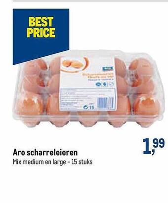 Makro Aro scharreleieren aanbieding