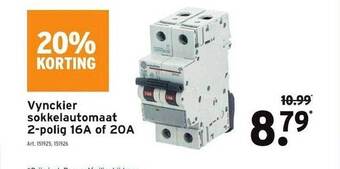 GAMMA Vynckier sokkelautomaat aanbieding