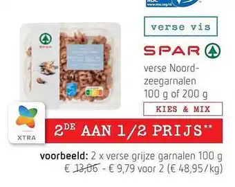 Verse noordzeegarnalen