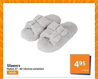 Action Slippers aanbieding