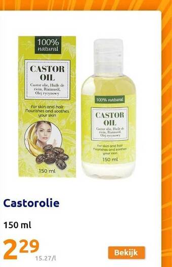 Action Castorolie aanbieding