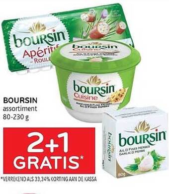 Alvo Boursin assortiment aanbieding