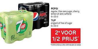 Alvo Pepsi, 7up aanbieding