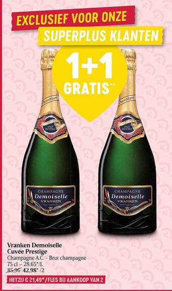 Vranken demoiselle cuvée prestige