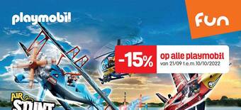Fun Playmobil aanbieding