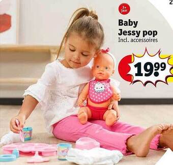 Kruidvat Baby jessy pop aanbieding