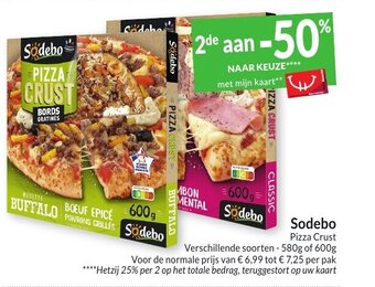 Intermarché Sodebo Pizza Crust aanbieding