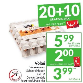 Intermarché Volae Verse Eieren Scharrelkippen aanbieding