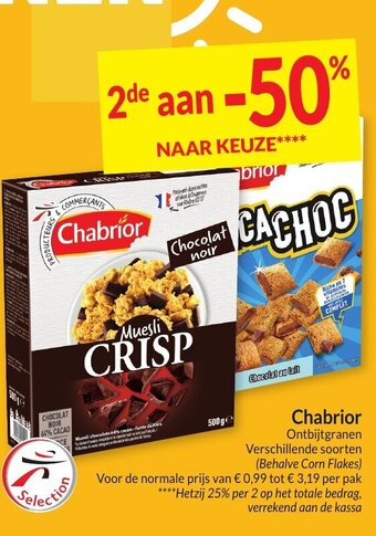Intermarché Chabrior Ontbijtgranen aanbieding