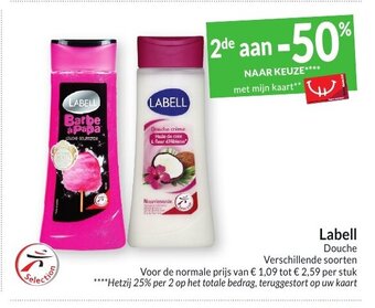 Intermarché Labell Douche aanbieding