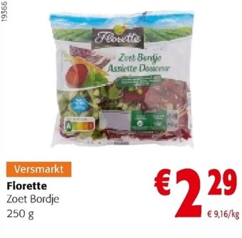Colruyt Florette Zoet Bordje 250g aanbieding