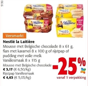 Colruyt Nestle la Laitiere aanbieding