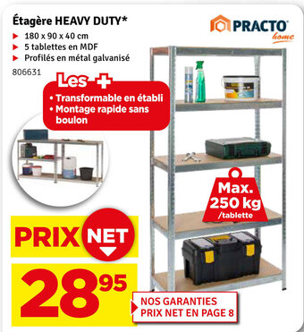 Practo Etagere Heavy Duty