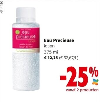 Colruyt Eau Precieuse lotion 375ml aanbieding