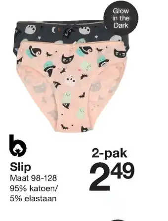 Zeeman Slip maat 98-128 95% katoen/ 5% elastaan 2-pak aanbieding
