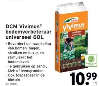 DCM Vivimus bodemverbeteraar universeel 60L