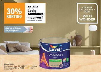 GAMMA Op alle levis ambiance muurverf aanbieding