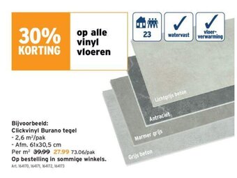 GAMMA Clickvinyl burano tegel aanbieding