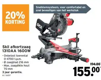 Skill Afkortzaag 1310AA 1600W