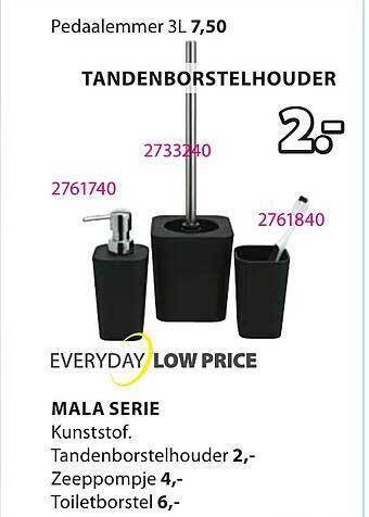 Jysk Tandenborstelhouder aanbieding