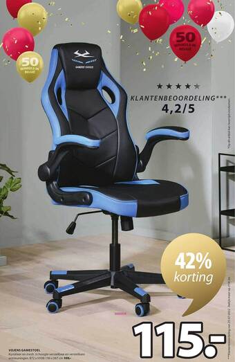 Jysk Vojens gamestoel aanbieding