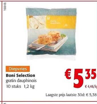 Colruyt Boni selection gratin dauphinois aanbieding
