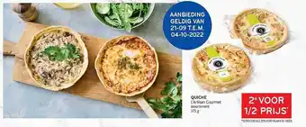 Alvo Quiche l'artisan gourmet aanbieding