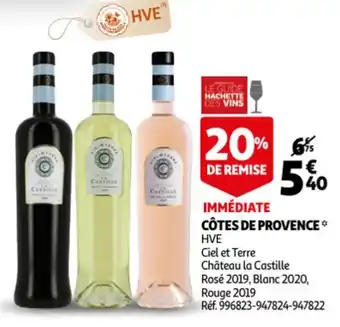 Auchan HVE Cotes De Provence aanbieding
