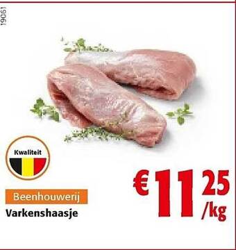 Colruyt Varkenshaasje aanbieding