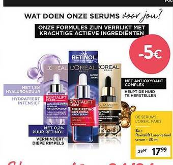 Di De serums l'oréal paris aanbieding