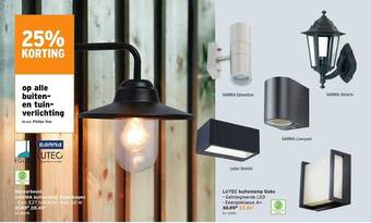 GAMMA Buiten en tuinverlichting aanbieding