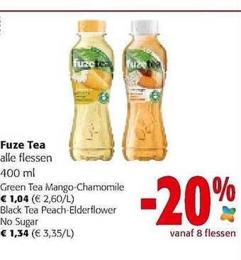 Colruyt Fuze tea aanbieding