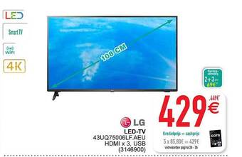 Cora Lg ledtv aanbieding