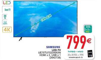 Cora Samsung ledtv aanbieding