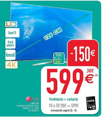 Cora Lg ledtv aanbieding